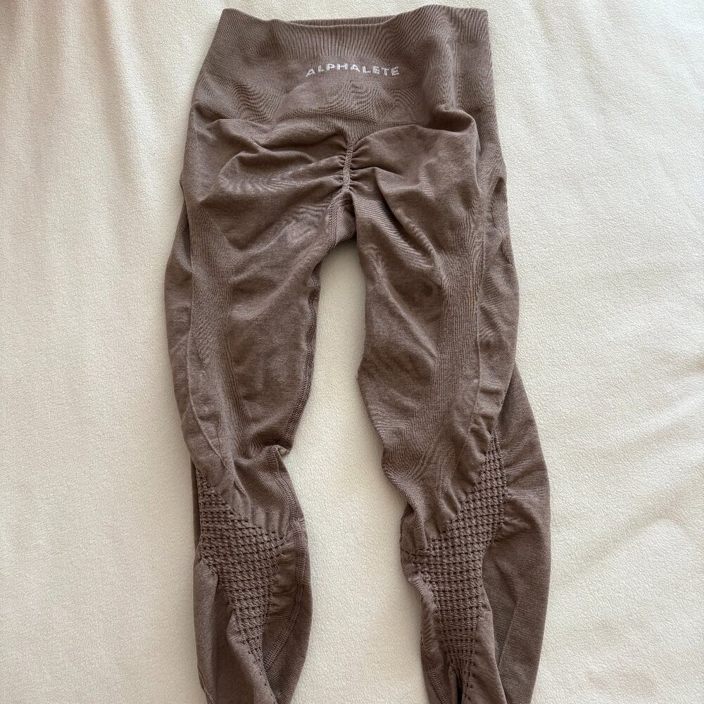 Alphalete Amplify Contour Legging- Sand